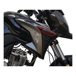 Tapa Decorativa Aleta Deposito DER NEGRO BRILLO (ADV125i EU5)