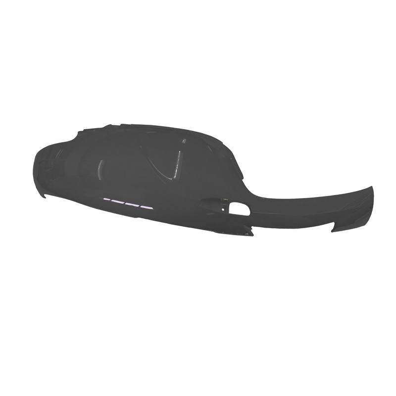 Tapa Lateral Trasera Der Negro Ecooter E1
