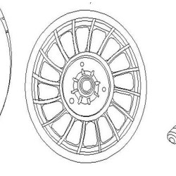 Wheel Comp Rr Cast
