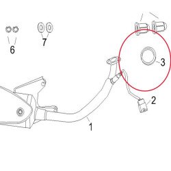 Junta Tubo Escape (SGE125i)