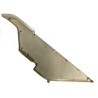 Cache latéral diagonal gauche blanc ECOOTER E5