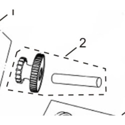 Starting speed reducer Gear (GY6-125)