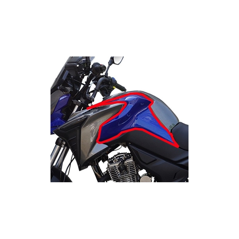 Tapa Deposito IZQ Azul (ADV125i EU5)