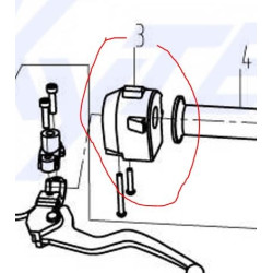 Handlebar Switches LH  (Skyteam V-Raptor 125-250  T-Rex125)