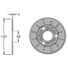 Disque Frein Avant (Pinza Doble Piston) (MG12)