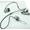 Conjunto Freno Disco Delantero CBS Bombin Derecho e Izquierdo ZNEN ZN125T-E