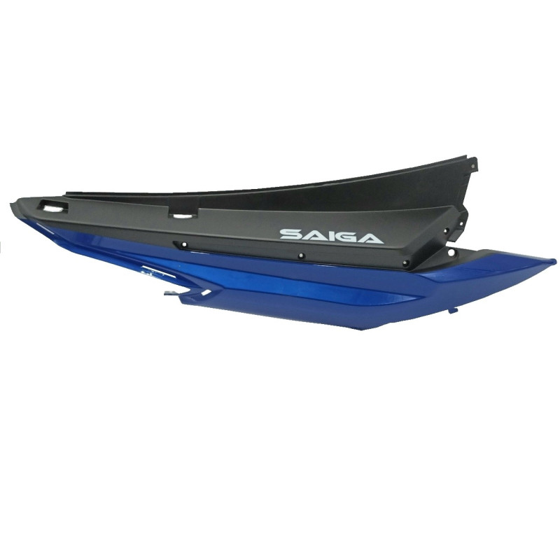 Couvercle latéral arrière droit bleu (SG125i EFI) JIAJUE Ardour JJ125T-23