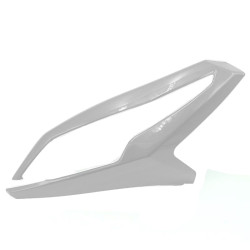 Cache décoratif avant gauche blanc (SG125i EFI) JIAJUE Ardour JJ125T-23