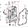 Carter Moteur Droit DAYANG MIRO 125 DY125T-29D