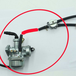 Carburateur avec robinet ON-OFF-RES (DG110SK) SKYTEAM ST110-6 DAX 110