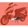 Left side Guard White LIFAN S-RAY 50cc 125cc (LF125T-26)