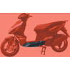 Sabot Bas de Caisse Gauche Noir LIFAN S-RAY 50cc 125cc (LF125T-26) LIFAN S-RAY 50cc 125cc (LF125T-26)