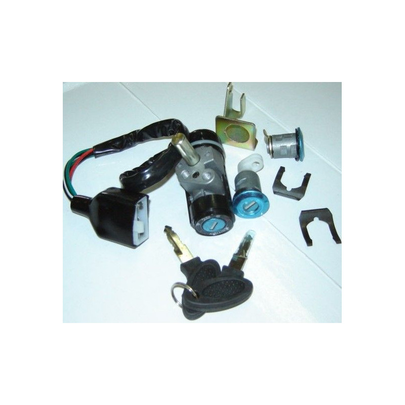Juego Cerraduras Completo (LUNA 125cc)