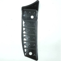 Plancha Reposapies de Aluminio Derecha Negra RM125 TY125T-2D