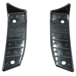 Planchas Reposapies de Aluminio Negro RM125 TY125T-2D (Conjunto)