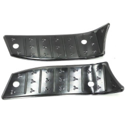 Plaques de repose-pieds en aluminium noir RM125 TY125T-2D (jeu)