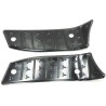 Plaques de repose-pieds en aluminium noir RM125 TY125T-2D (jeu)