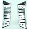 Silver Aluminum Footrest Plates RM125 TY125T-2D (Set)