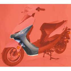 Coque Avant Inferieur Gris Mat (LFX3) Generic RIDE JUMP 50