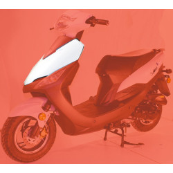 Plastique Face Avant Blanc (LFX3) Generic RIDE JUMP 50