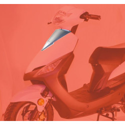 Tapita Superior Escudo Frontal NegroMate (LFX3) Generic RIDE JUMP 50