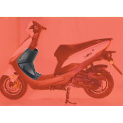 Protège jambes Inferieur NoirMatt (LFX3) Generic RIDE JUMP 50