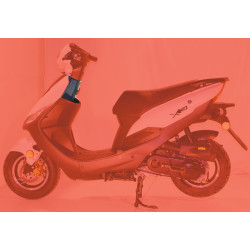 Protège jambes Superieur NoirMatt (LFX3) Generic RIDE JUMP 50