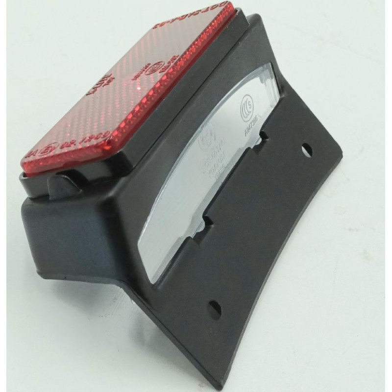 Couvercle feu de plaque d'immatriculation Noir de ZNEN VPA 125 - ZN125T-30A (ZNAU125)