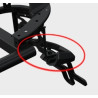 Soporte Guardabarros Trasero de aluminio para ECOOTER E1