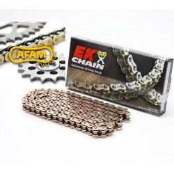Kit Chaîne AFAM + Rivet Chaîne EK 525 MVXZ2 QX-Ring - Yamaha MT-07