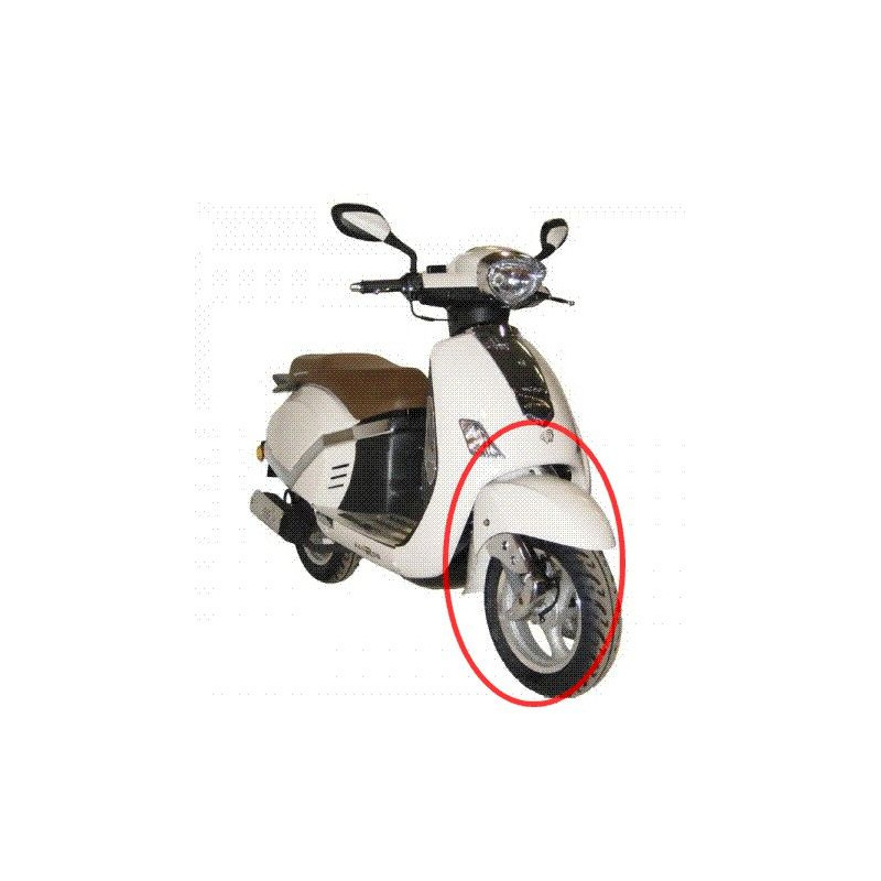 Front Fender (White) ZNEN ZN125T-F