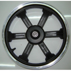 Llanta Delantera  Negra Scooter 16" (Traveller LF125T-9R)