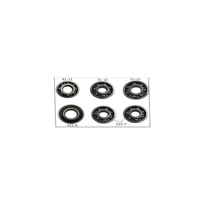 Kit Roulement Moteur scooter GY6 50cc 4 tps (Lifan S-RAY 50 4t)
