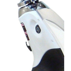 Plastique Protège Jambes Superieur Blanc Znen ZN125T-E5