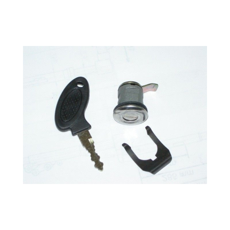 Serrure Trappe à carburant ZNEN Retro ZN125T-E