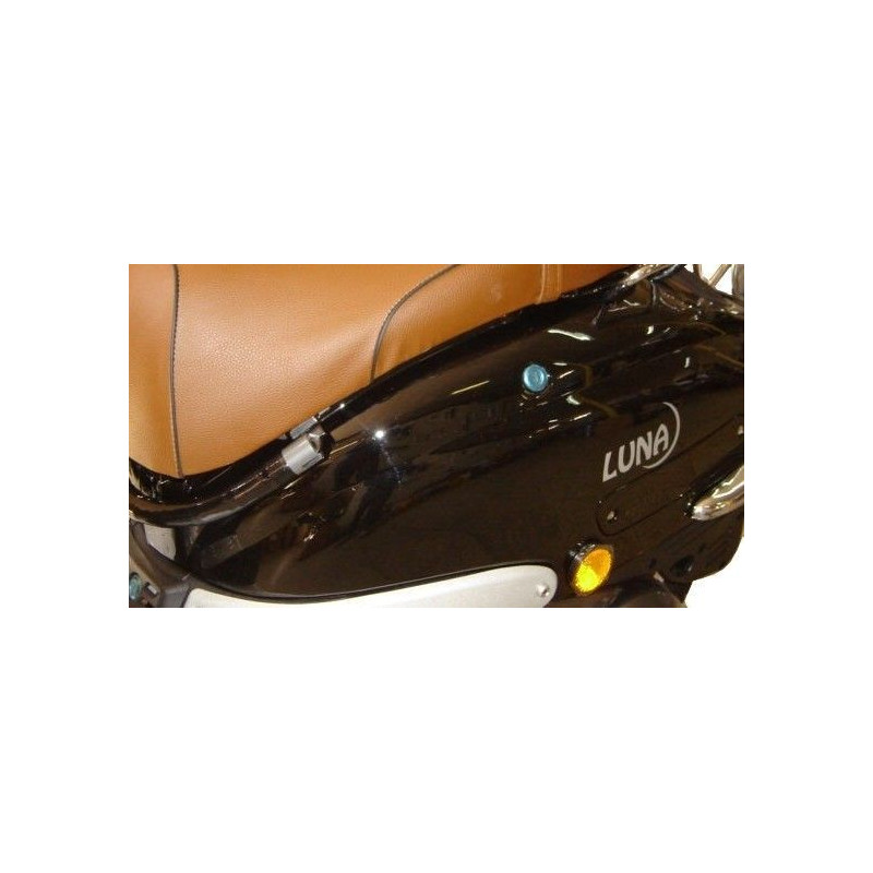 Plastique Coque Arrière Gauche (Noir) (LN125-2008)