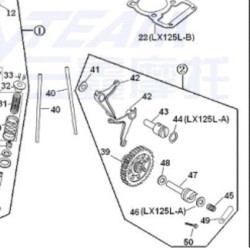 Valve Rod Lift (Loncin 156FMI-B)