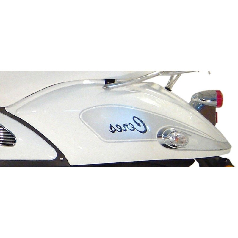 Plastico Lateral Tras. Izq. (blanco)  (CRS125) ZNEN ZN125T-E5