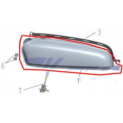 Reservoir Carburant (Argent) Skyteam ACE 125 (ST125-17)