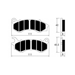 Front Brake Pads Honda PCX 125