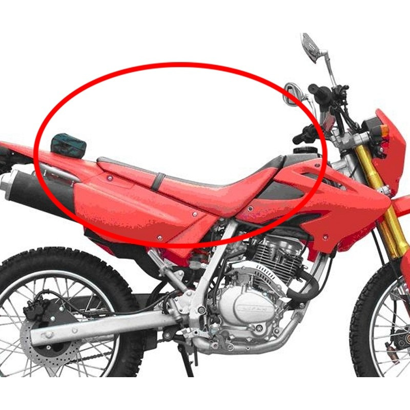 Asiento Rojo LIFAN Eagle125 -LF125GY-6