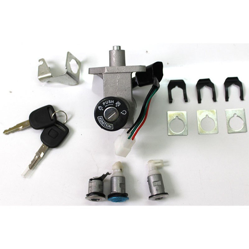 Jeu de serrures Complet  (RM12)  (ZNEN ZN125T-F)