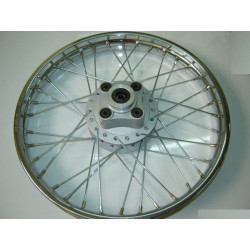 Llanta Rueda Trasera Buje Negro / Rim Rear Wheel Rim (Black Hub) SKYTEAM Ace 125 (ST125-17)