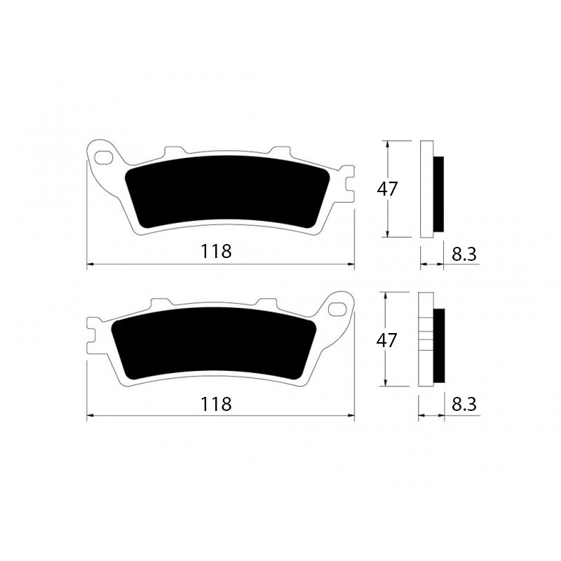 Front Brake Pads Honda PCX 125