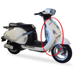 Plastico Escudo Frontal (Blanco) RM125FT