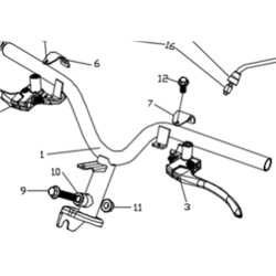 Handlebar Ecooter E1S