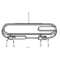 Conjunto Tablero Cuentakm
