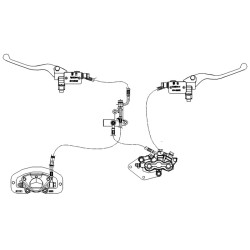 CBS disc brake assembly