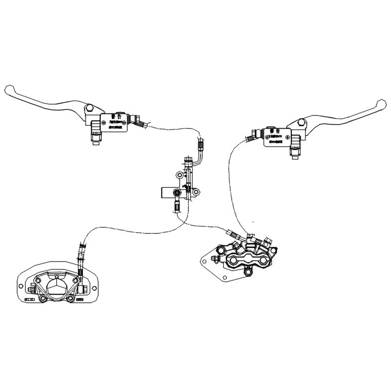 CBS disc brake assembly