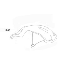 Guardabarros Tras (Negro) MH125